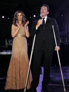 Maria Shriver accompanies her husband Arnold during his 2nd inaguration