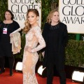 Jennifer Lopez arrives at the 70th Annual Golden Globe Awards held at The Beverly Hilton Hotel in Beverly Hills, Calif., on January 13, 2013
