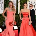 Jessica Alba/Jennifer Lawrence - 2013 Golden Globes