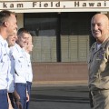 Terry O’Quinn behind the scenes at ‘Hawaii Five-0’ in 2011