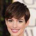 Anne Hathaway arrives at the 70th Annual Golden Globe Awards held at The Beverly Hilton Hotel on January 13, 2013 in Beverly Hills