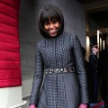 First Lady Michelle Obama on Inauguration Day 2013
