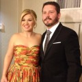 Kelly Clarkson & Brandon Blackstock getting ready for the  Inaugural Ball in Washington DC on January 22, 2013
