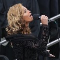 Beyonce performs the National Anthem during the public ceremonial inauguration for U.S. President Barack Obama on the West Front of the U.S. Capitol, Washington, D.C., January 21, 2013