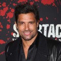 Manu Bennett arrives at the ‘Spartacus: War Of The Damned’ Los Angeles Premiere at Regal Cinemas L.A. LIVE Stadium 14 on January 22, 2013
