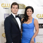 Henry Cavill and Gina Carano attend the Critics’ Choice Movie Awards 2013 with Skinnygirl Cocktails at Barkar Hangar in Santa Monica, Calif., on January 10, 2013