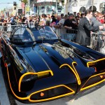 The Bat Mobile at a ceremony honoring Adam West with the 2,468th Star on the Hollywood Walk of Fame on April 5, 2012 in Hollywood