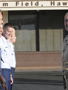 Terry O’Quinn behind the scenes at ‘Hawaii Five-0’ in 2011