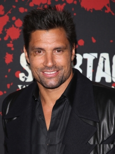 Manu Bennett arrives at the ‘Spartacus: War Of The Damned’ Los Angeles Premiere at Regal Cinemas L.A. LIVE Stadium 14 on January 22, 2013
