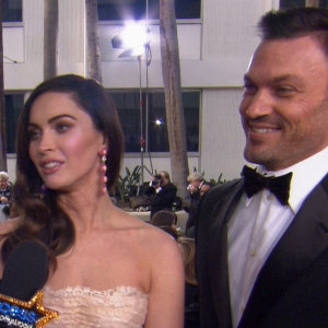 Golden Globes 2013: Megan Fox & Brian Austin Green Dish On Parenting & Quitting Twitter