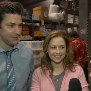 John Krasinski & Jenna Fischer: What Souvenirs Will They Take From The Office?