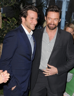  Bradley Cooper and Hugh Jackman arrives at the BAFTA Los Angeles 2013 Awards Season Tea Party at Four Seasons Hotel Los Angeles at Beverly Hills on January 12, 2013