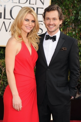 Claire Danes and Hugh Dancy arrive at the 70th Annual Golden Globe Awards held at The Beverly Hilton Hotel on January 13, 2013