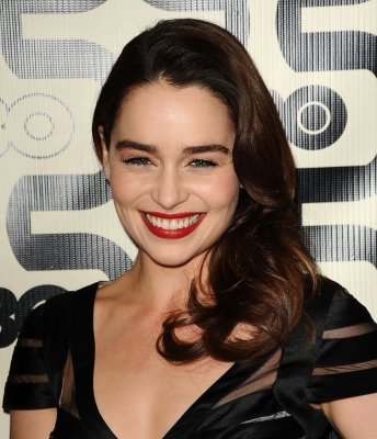 Emilia Clarke attends the HBO after party at the 70th annual Golden Globe Awards at Circa 55 restaurant at the Beverly Hilton Hotel on January 13, 2013