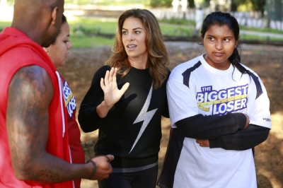 Lindsay Bravo, Jillian Michaels and Sunny Chandrasekar on ‘The Biggest Loser’