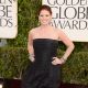 Debra Messing arrives at the 70th Annual Golden Globe Awards held at The Beverly Hilton Hotel on January 13, 2013
