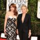Hosts Tina Fey and Amy Poehler arrive at the 70th Annual Golden Globe Awards held at The Beverly Hilton Hotel on January 13, 2013