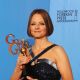 Jodie Foster, winner of the Cecil B. De Mille Award, poses in the press room during the 70th Annual Golden Globe Awards held at The Beverly Hilton Hotel in Beverly Hills, Calif., on January 13, 2013