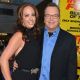 Ashley Groussman and Tom Arnold arrive to the premiere of Open Road Films’ ‘Hit and Run’ on August 14, 2012 in Los Angeles