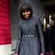 First Lady Michelle Obama on Inauguration Day 2013