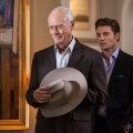Larry Hagman and Josh Henderson in ‘Dallas’