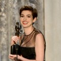 Anne Hathaway accepts the award onstage for Outstanding Performance by a Female Actor in a Supporting Role for ‘Les Miserables’ during the 19th Annual Screen Actors Guild Awards held at The Shrine Auditorium on January 27, 2013
