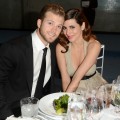 Cutter Dykstra and Jamie-Lynn Sigler attend The Art of Elysium’s 6th Annual HEAVEN Gala presented by Audi at 2nd Street Tunnel, Los Angeles, on January 12, 2013
