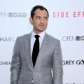 Jude Law attends the premiere of ‘Side Effects’ hosted by Open Road with The Cinema Society and Michael Kors at AMC Lincoln Square Theater on January 31, 2013