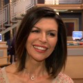 Finola Hughes speaks with Access Hollywood on the set of ‘General Hospital,’ January 2013

