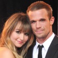 Dominique Geisendorff and actor Cam Gigandet arrive at the Los Angeles Premiere ‘Burlesque’ at Grauman’s Chinese Theatre on November 15, 2010 in Hollywood