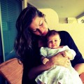 Gisele Bundchen and baby Vivian Lake
