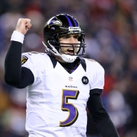 Joe Flacco of the Baltimore Ravens 