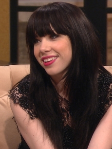 Carly Rae Jepsen visits Access Hollywood Live on February 8, 2013
