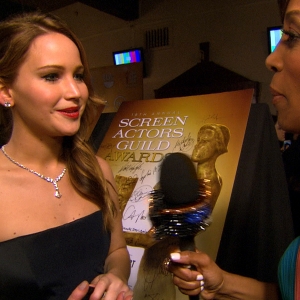 SAG Awards 2013: Jennifer Lawrence Wins!