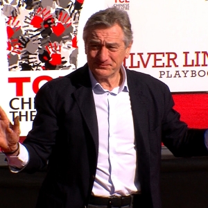 Robert De Niro Leaves His Mark On Hollywood
