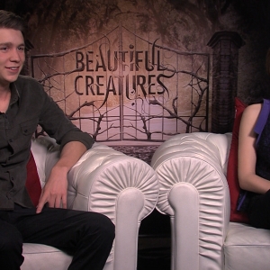 Thomas Mann & Zoey Deutch Talk Beautiful Creatures

