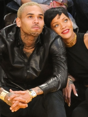 Rihanna and Chris Brown