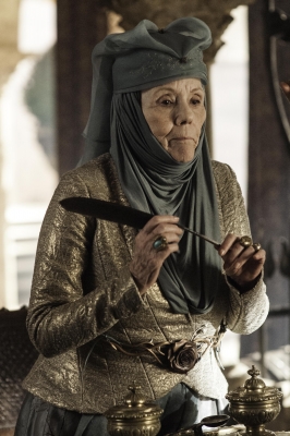 Dianna Rigg as Olenna Tyrell in ‘Game of Thrones’ Season 3