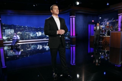 Matt Damon gives an opening monologue on ‘Jimmy Kimmel Sucks’