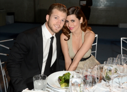 Cutter Dykstra and Jamie-Lynn Sigler attend The Art of Elysium’s 6th Annual HEAVEN Gala presented by Audi at 2nd Street Tunnel, Los Angeles, on January 12, 2013
