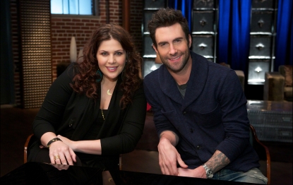 Hillary Scott and Adam Levine, ‘The Voice’