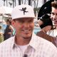 Vanilla Ice stops by Access Hollywood Live on January 29, 2013 / inset: Justin Bieber
