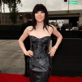 Carly Rae Jepsen arrives at the 55th Annual GRAMMY Awards on February 10, 2013 in Los Angeles