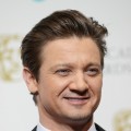 Jeremy Renner poses in the press room at The EE British Academy Film Awards 2013 at The Royal Opera House, London, on February 10, 2013