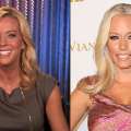 Kate Gosselin and Kendra Wilkinson
