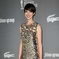 Anne Hathaway attends the 15th annual Costume Designers Guild Awards at The Beverly Hilton Hotel on February 19, 2013 in Beverly Hills, Calif.