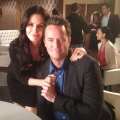 Courteney Cox and Matthew Perry reunite on the set of ‘Go On’ on February 20, 2013 