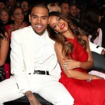 Chris Brown and Rihanna spotted at the 55th Annual Grammy Awards at Staples Center in Los Angeles on February 10, 2013