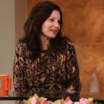 Fran Drescher stops by Access Hollywood on February 13, 2012