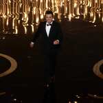 Host Seth MacFarlane speaks onstage during the Oscars held at the Dolby Theatre in Hollywood on February 24, 2013